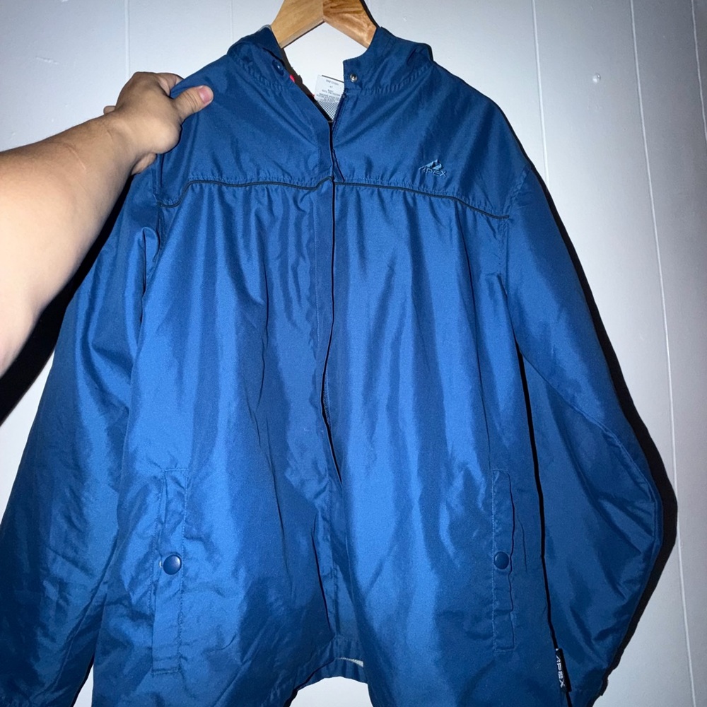 Men Apex Deep Blue Windbreaker
